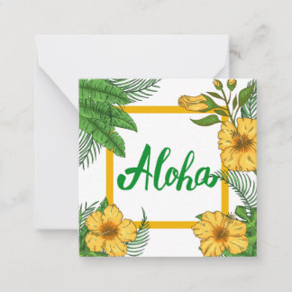 Welcome Card Mitteilungskarte