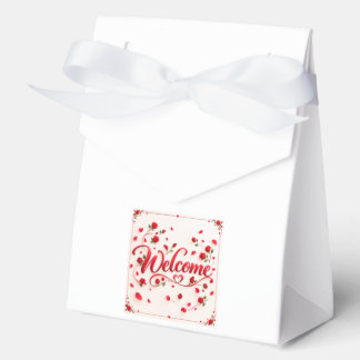 Welcome geschenkschachtel
