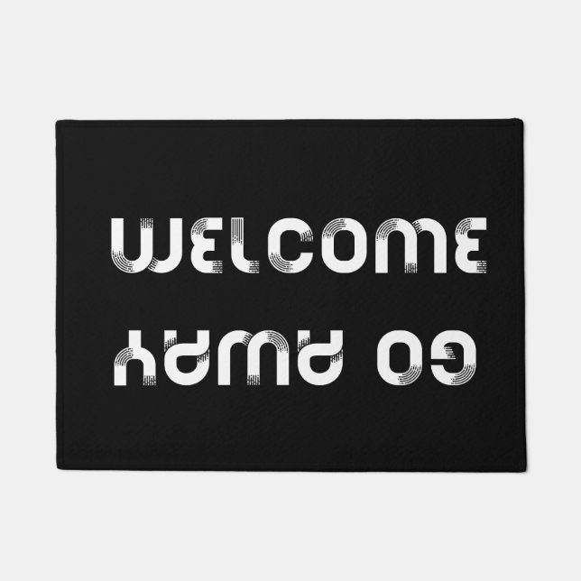 Welcome Go Fußmatte (Vorderseite)