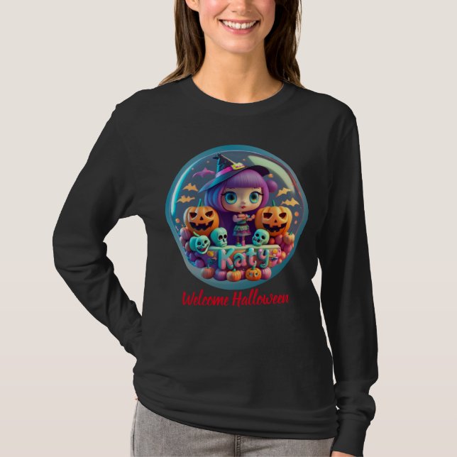 Welcome Halloween T-Shirt (Vorderseite)