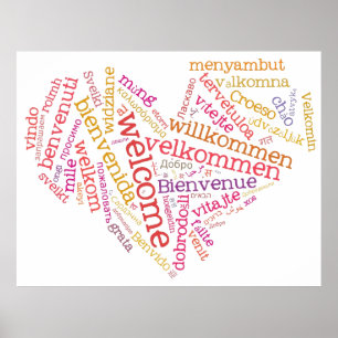 Welcome Heart (many languages) Poster