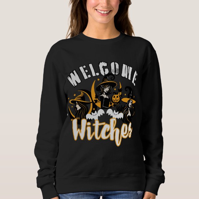 Welcome Hexen.b Sweatshirt (Vorderseite)