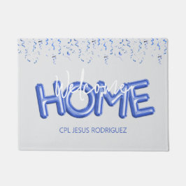 Welcome Home Patriotic Military Hero Party Fußmatte