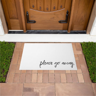 Welcome Mat - Please Go Away. Fußmatte