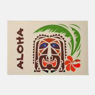Welcome Mat, Tiki Bar.edit text Doormat Fußmatte