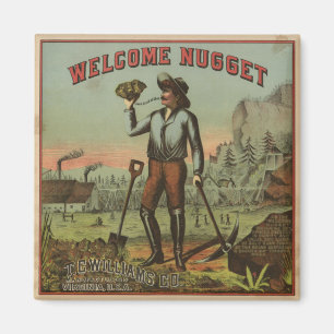 Welcome Nugget Magnet