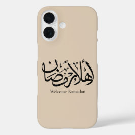 Welcome Ramadan Arabic Calligraphy Thuluth  iPhone 16 Hülle