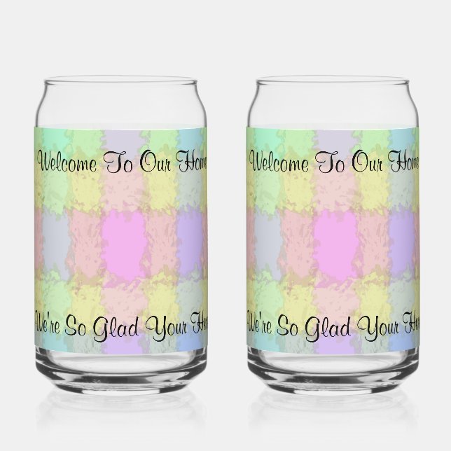 Welcome Soda Glass Dosenglas (Vorderseite)