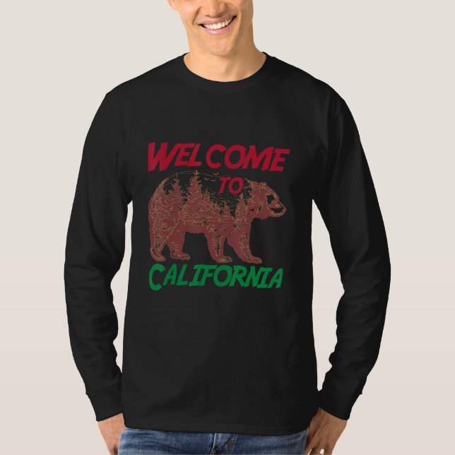 welcome to California Bear Republic Vintage Tee (Vorderseite)