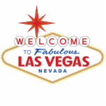 Welcome to Fabulous Las Vegas, Nevada, Fotoskulptur Magnet<br><div class="desc">This Welcome to Fabulous Las Vegas sign i probably the most famous sign in the entire USA. Zu truly modern icon.</div>