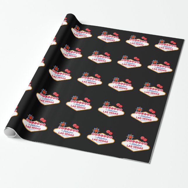 Welcome To Fabulous Las Vegas - Vegas Trip Geschenkpapier (Ungerollt)