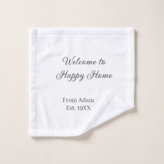 Welcome to home real estate house inauguration est waschlappen