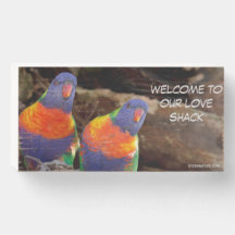 "Welcome to our Liebe Shack"
