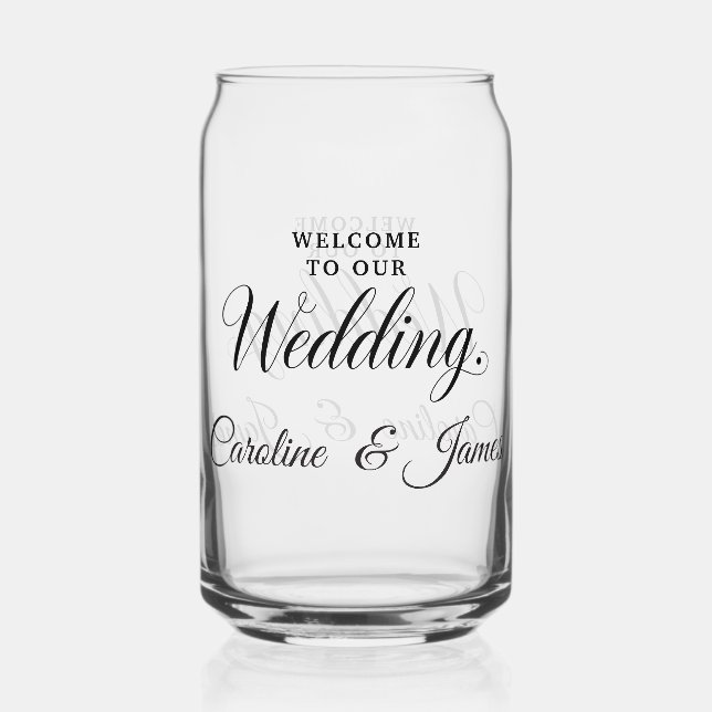 Welcome to Our Wedding  Add Name  (Recto)