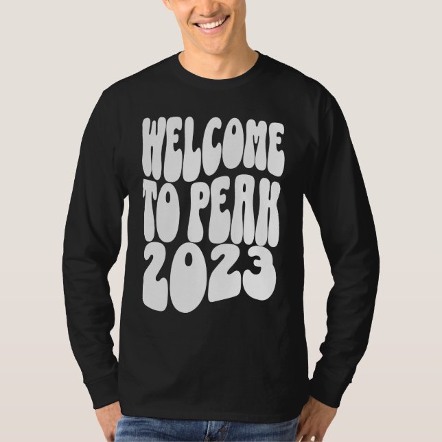 Welcome To Peak 2023 Worker Gear T-Shirt (Vorderseite)
