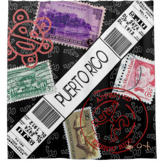 Welcome to Puerto Rico Duschvorhang