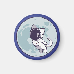 Welcome to the Meoid - Moon Mission Magnet