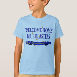 Welcome Zuhause Blue Blasters T-Shirt