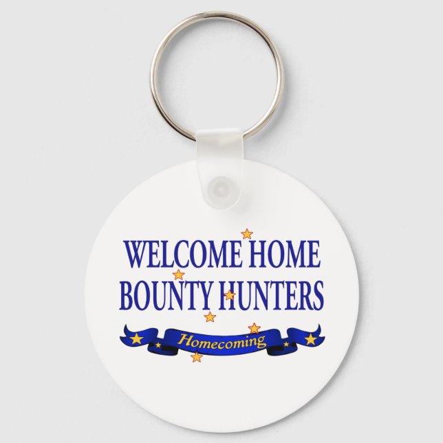 Welcome Zuhause Bounty Junters Schlüsselanhänger (Vorderseite)