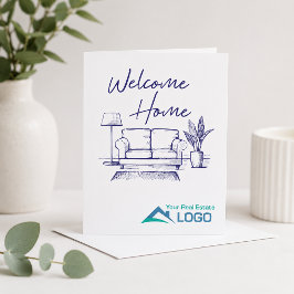 Welcome Zuhause Custom Real Anwesen Card Karte