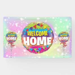 Welcome Zuhause Custom Vinyl Banner 3' x 5
