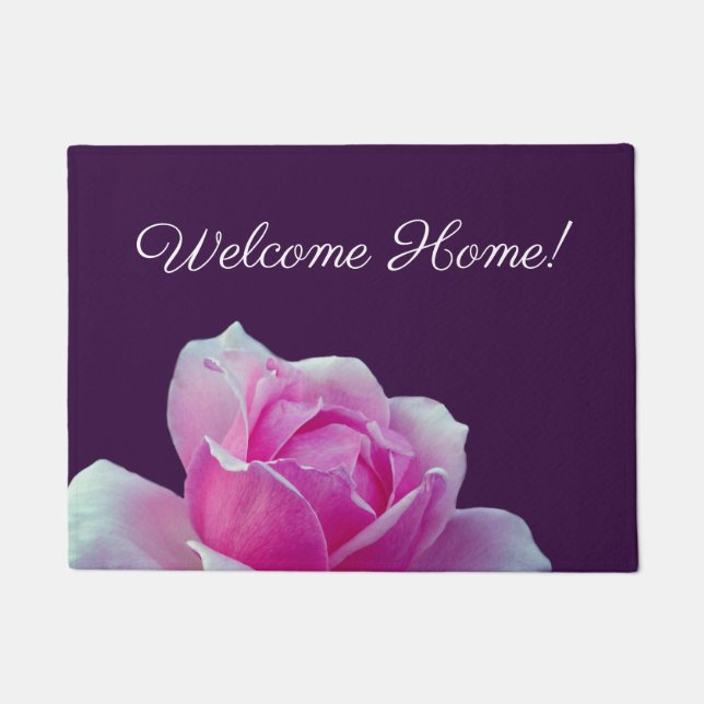 Welcome Zuhause Door Mat Fußmatte (Vorderseite)