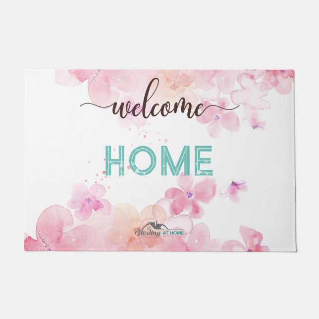 Welcome Zuhause Doormat Fußmatte (Vorderseite)