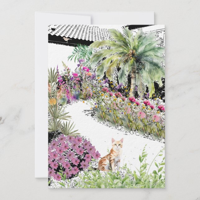 Welcome Zuhause Einladung (Vorderseite)