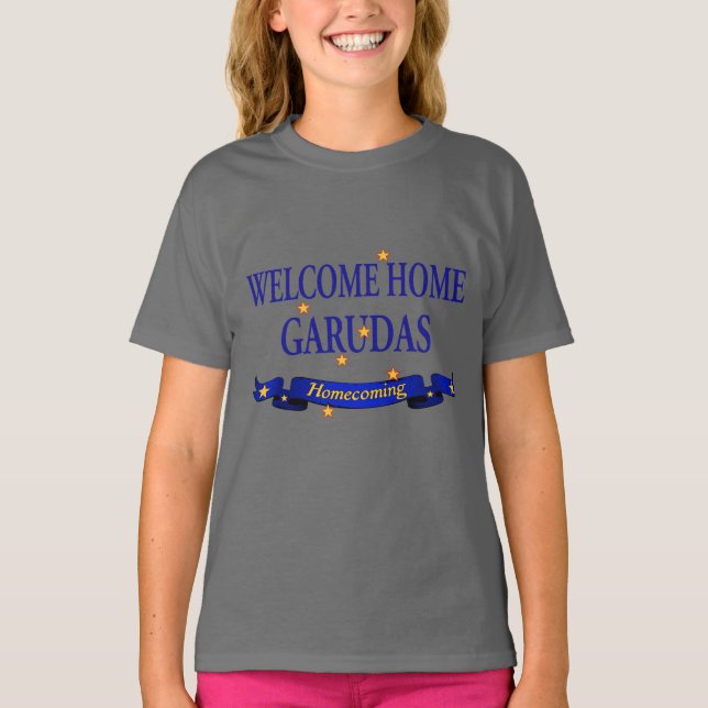 Welcome Zuhause Garudas T-Shirt (Vorderseite)