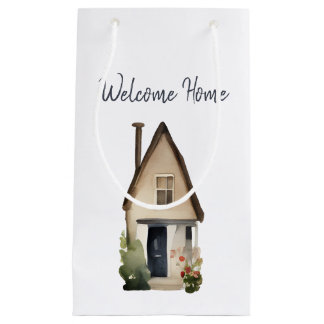 Welcome Zuhause Gift Bag Kleine Geschenktüte