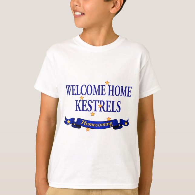Welcome Zuhause Kestrels T-Shirt (Vorderseite)