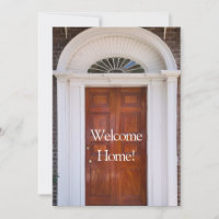 "Welcome Zuhause" - Neue Zuhause-Grußkarte