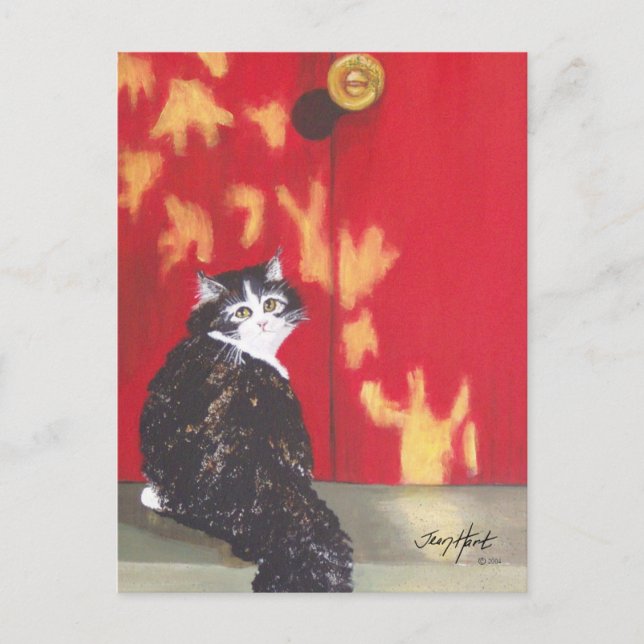 Welcome Zuhause Postkarte (Vorderseite)