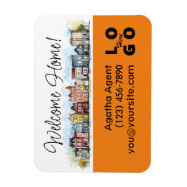 Welcome Zuhause Real Anwesen Closing-Geschenk Magnet