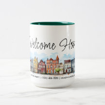 Welcome Zuhause Real Anwesen Closing-Geschenk