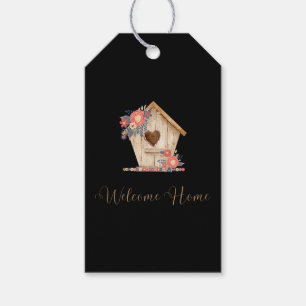 Welcome Zuhause Realtor Personalisiert in Schwarz Geschenkanhänger