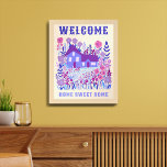 WELCOME ZUHAUSE SWEET ZUHAUSE Farmhouse Blume CUST Poster<br><div class="desc">Karo aus dieser süßen und bunten Kunst, die von mir für dich handgemacht wurde! Fügen Sie Ihren eigenen Text, um ihn anzupassen, indem Sie oben auf "personalisieren" klicken. Sie können auch Text, Schriftart, Farben und Hintergrundfarbe ändern. Wählen Sie die Druckgröße aus dem Dropdown-Menü oben, und klicken Sie auf die Schaltfläche...</div>