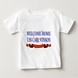 Welcome Zuhause USS Carl Vinson Baby T-shirt