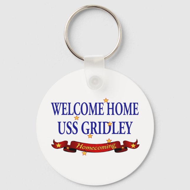 Welcome Zuhause USS Griever Schlüsselanhänger (Vorderseite)