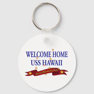 Welcome Zuhause USS Hawaii Schlüsselanhänger