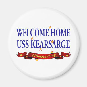 Welcome Zuhause USS Kearsarge Magnet