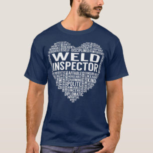 Weld Inspector Herz T-Shirt