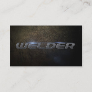 Welder Business card Visitenkarte