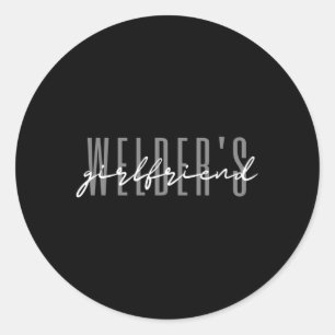 Welder Friend Welderâ€™S Welderâ€™S Runder Aufkleber
