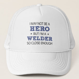 Welder Hero Spaß Novelty Truckerkappe