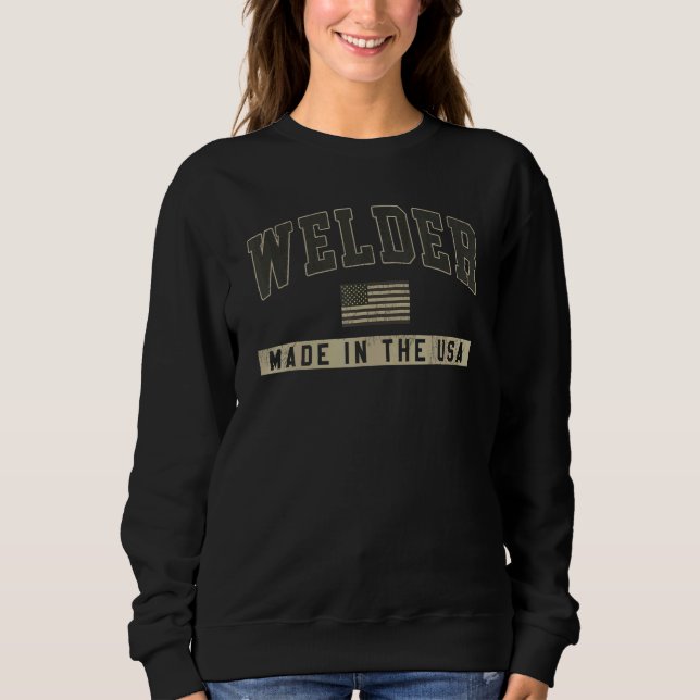 Welder Made in the USA Welding Sweatshirt (Vorderseite)
