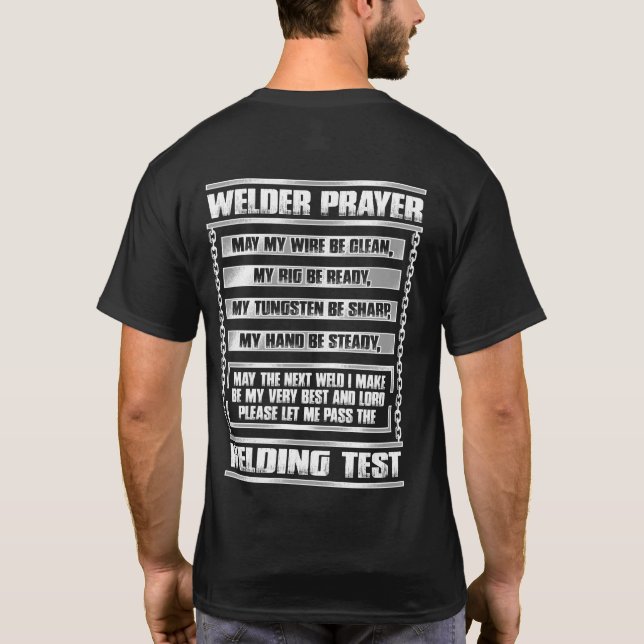 WELDER PRAYER T-Shirt (Rückseite)