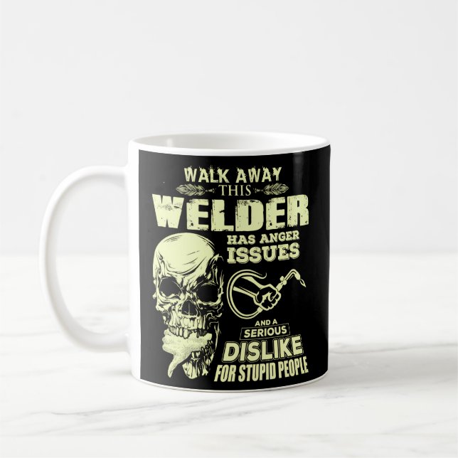 Welder Skull Welder Kaffeetasse (Links)