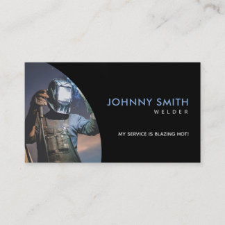 Welder Slogans Business Cards Visitenkarte