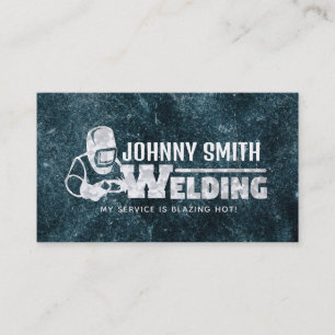 Welder Slogans Business Cards Visitenkarte